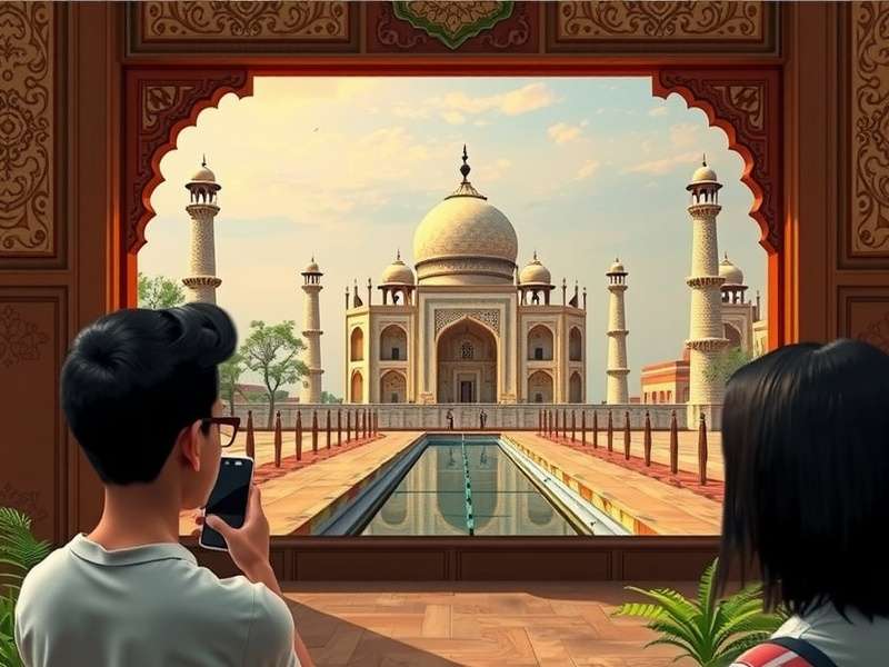 Artistic Wonders India gameplay showcasing Indian architecture